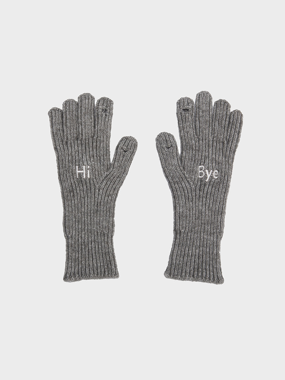 [gift] hi bye gloves - charcoalBRENDA BRENDEN